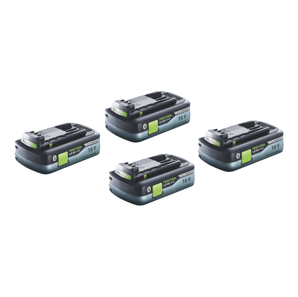 Festool SYS3 ENG 18V 2x4,0/TCL6 Energie Set 18 V + 4x Akku 4,0 Ah + 2x Ladegerät + Systainer