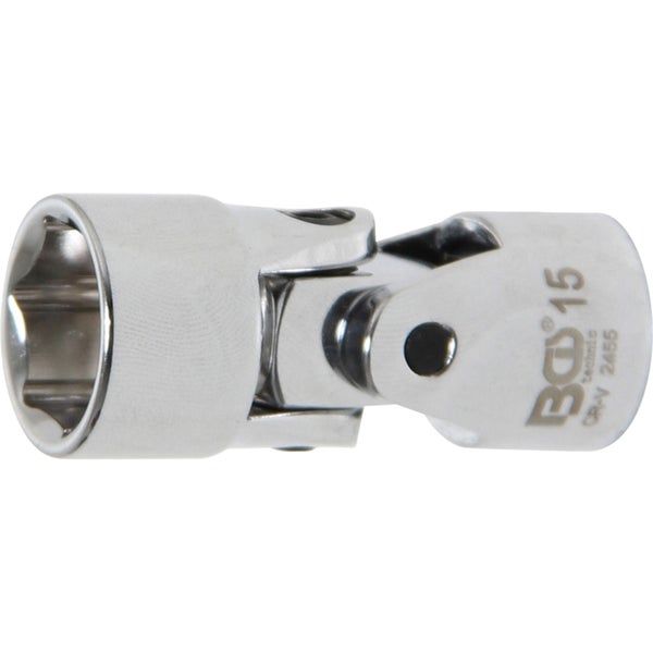 BGS Kardangelenk-Einsatz Sechskant Antrieb Innenvierkant 10 mm (3/8) SW 15 mm - 2455