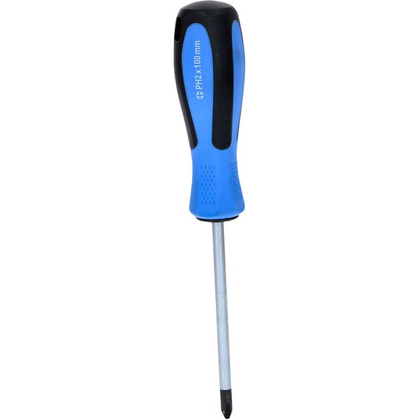 BRILLIANT TOOLS Schraubendreher Kreuzschlitz PH2 x 100 mm - BT031007