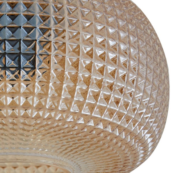 Lindby Deckenlampe Hildur in Creme aus Glas (1 flammig, E27) - Deckenleuchte Lampe Wohnzimmerleuchte
