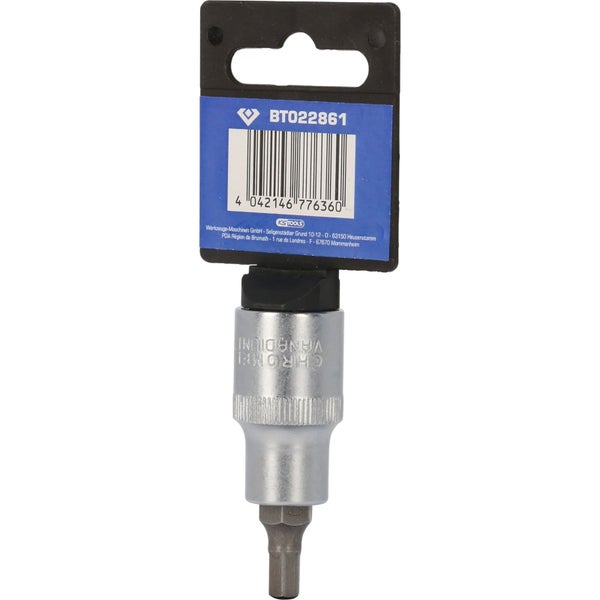 BRILLIANT TOOLS 1/2 Innensechskant Bit-Stecknuss 55 mm lang 6 mm - BT022861