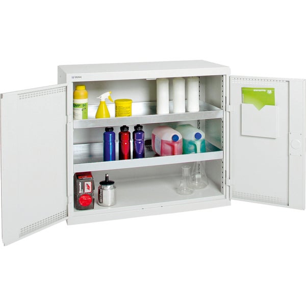 Stumpf Umweltschrank BP-2 lichtgrau + 2 Auffangwannen durchgehend - 7597007