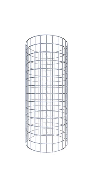Gabionensäule Durchmesser 42 cm MW 5 x 5 cm rund - Höhe: 70 cm