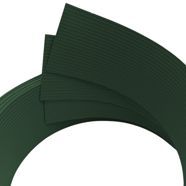 Mehrere geriffelte Kunststoffplatten