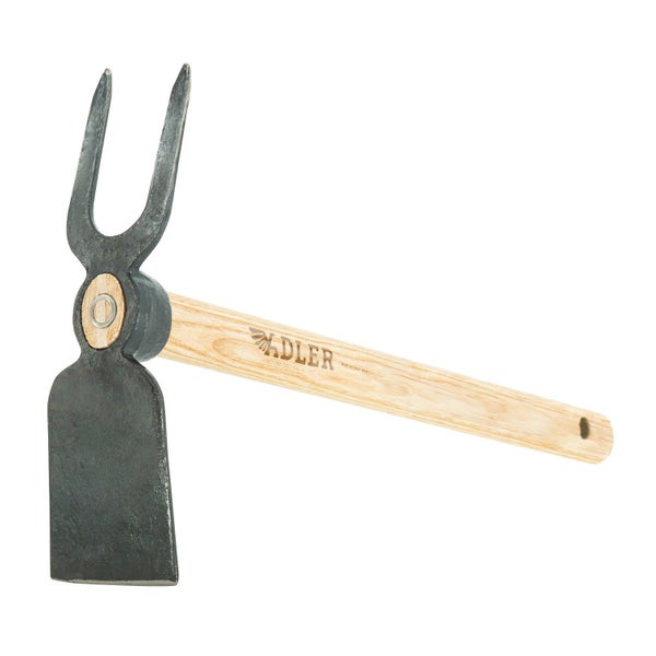 Adler Stockhaue mit Stiel aus Eschenholz für Gartenarbeiten