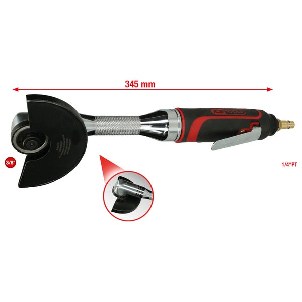 KS TOOLS 3/8 Druckluft-Stab-Trennschleifer 15.000U/min - 515.5475
