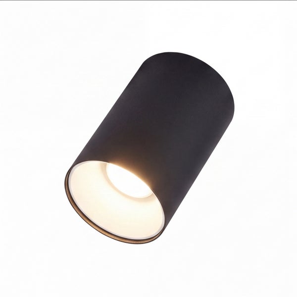 Zylindrischer LED Aufbau-Strahler für die Deckenmontage mit Lichtquelle