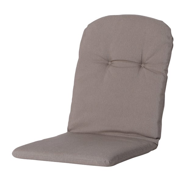 Stuhlauflage Stapelstuhl Panama taupe - Ca. 96x45 cm - 4er-Set