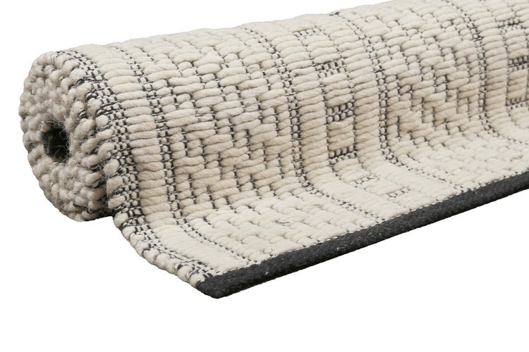 Wollteppich Creme Weiß Liv WECONhome 160x230 cm