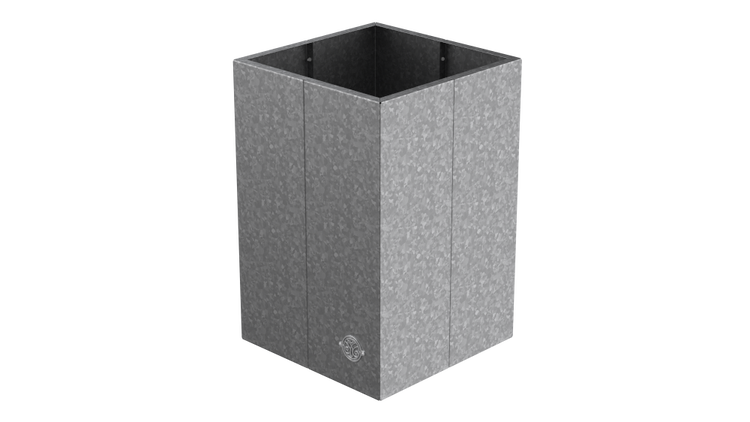 Hochbeet klassisch ELEO Monterosso 45 x 45 x 68 cm Metall verzinkt