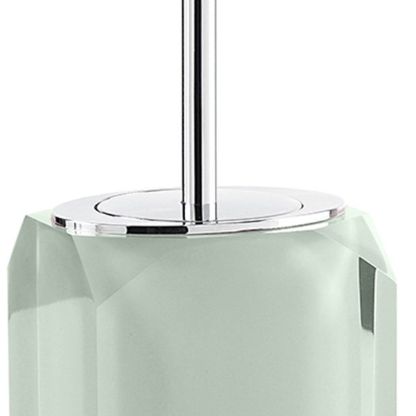 Grüner WC-Bürstenhalter aus Harz | Aster