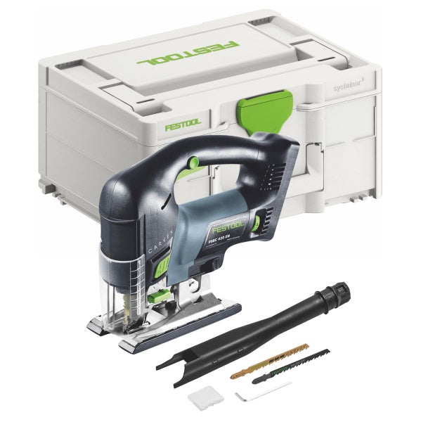 Festool CARVEX PSBC 420 HPC 4,0 EBI-Set Akku Pendelstichsäge 18 V ( 576536 ) 120 mm Brushless + 1x Akku 4,0 Ah + Ladegerät + systainer + Zubehör
