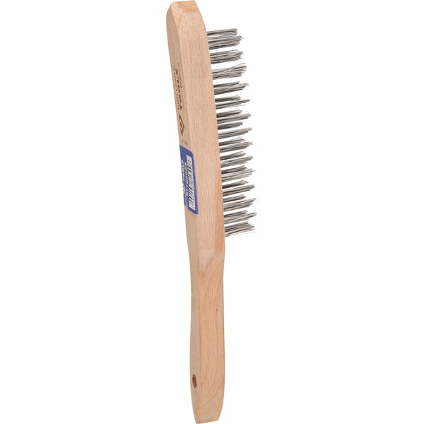 Drahtbürste mit Holzgriff