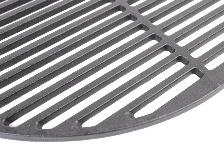 Runder Grillrost aus Gusseisen für Holzkohlegrills oder Gasgrills