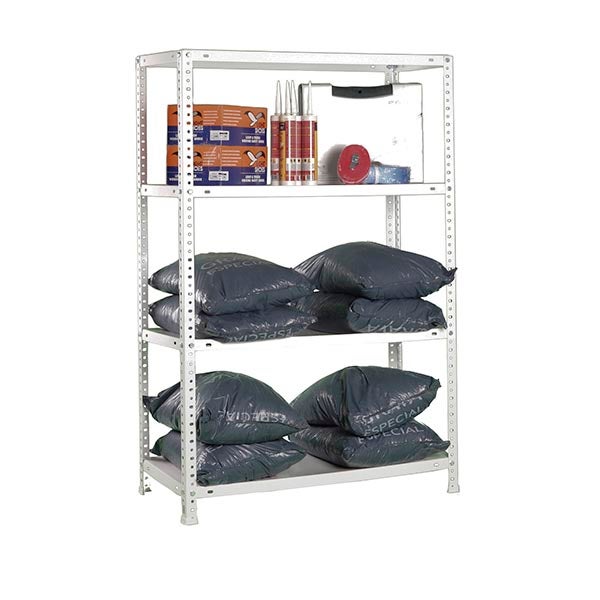 Schraubregal PANDA MID | HxBxT 150x90x40cm | Fachlast 75kg | Verzinkt
