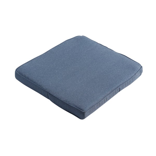 Sitzkissen Geflecht Panama saphirblau - ca. 48x48 cm - 4er-Set