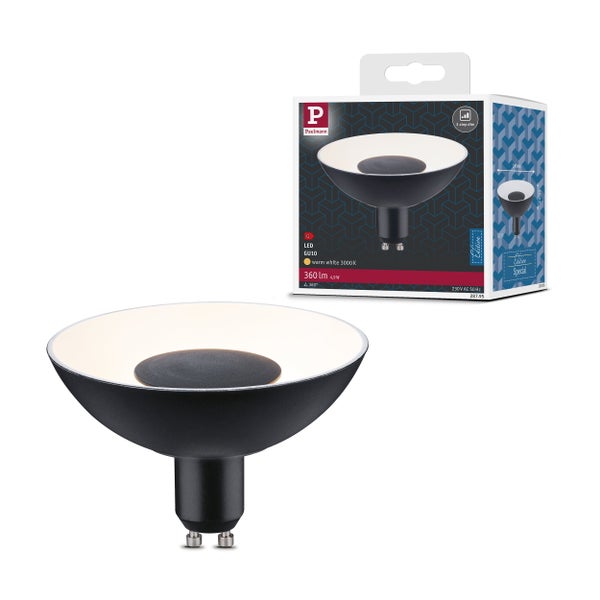 Paulmann LED Leuchtmittel GU10 4,9 Watt warmweiß 3000 Kelvin 360 Lumen mit 3 Stufen Dimmfunktion in Verpackung
