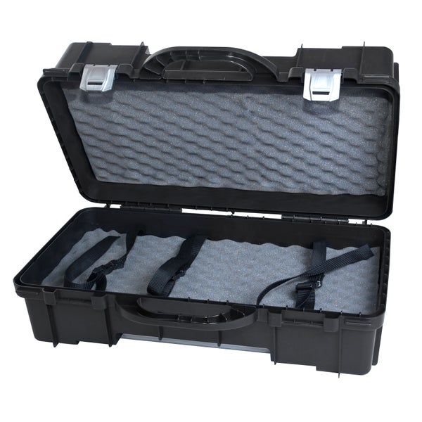 PROREGAL Werkzeugkoffer Case | HxBxT 24x60x38cm | Schwarz