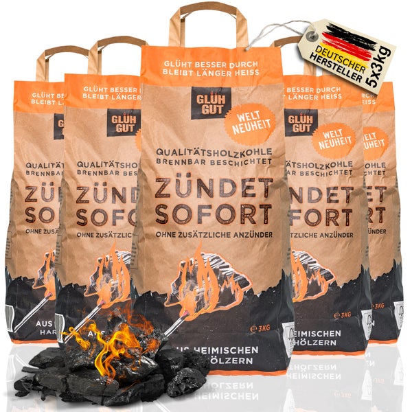 Produktvorteile von Grillholzkohle auf einen Blick