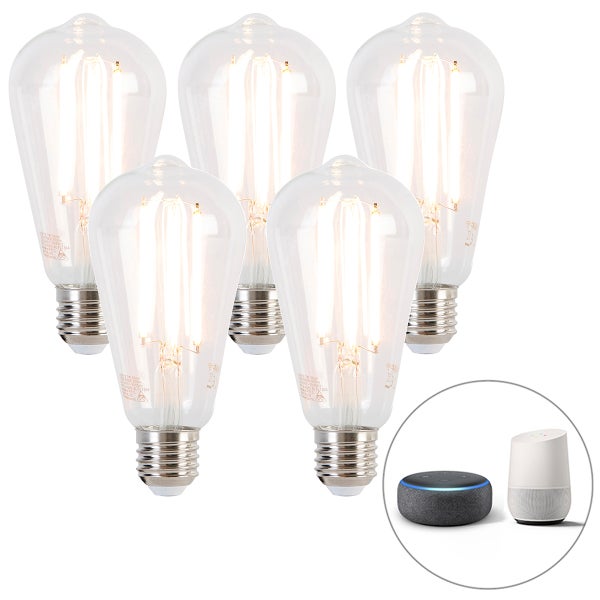 Abmessungen einer Glühbirne: 6,4 cm Durchmesser und 14,2 cm Länge