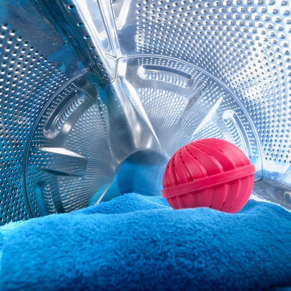 Hinrichs 2 Waschbälle – Pinker Waschball mit Lavendel Geruch
