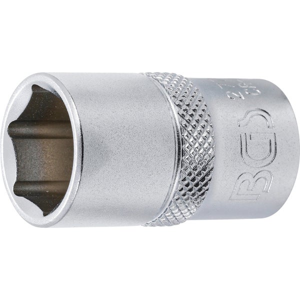 BGS Steckschlüssel-Einsatz Sechskant Antrieb Innenvierkant 12,5 mm (1/2) SW 5/8 - 2774