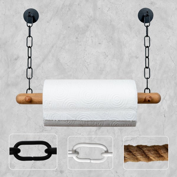DEKAZIA® Küchenrollenhalter Holz | Küchenrollenhalter