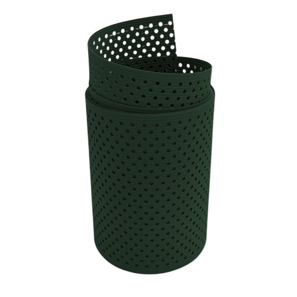 Gelochtes Bewässerungsband aufgerollt