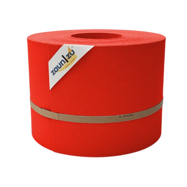 Zaunfolie auf Rolle mit Zaunzu Logo