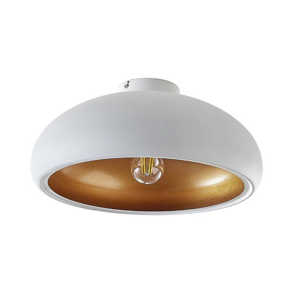 Lindby Deckenlampe Gerwina (Modern) in Weiß aus Metall (1 flammig, E27) - Deckenleuchte Lampe Wohnzimmerleuchte
