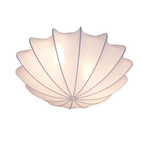 Deckenleuchte mit Stoffschirm