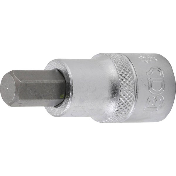 BGS Bit-Einsatz Antrieb Innenvierkant 12,5 mm (1/2) Innensechskant 10 mm - 4255