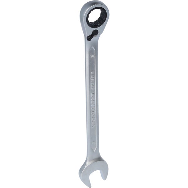 BRILLIANT TOOLS Ratschenringschlüssel umschaltbar 18 mm - BT013818