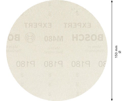 Schleifscheibe mit 150 Millimeter Durchmesser