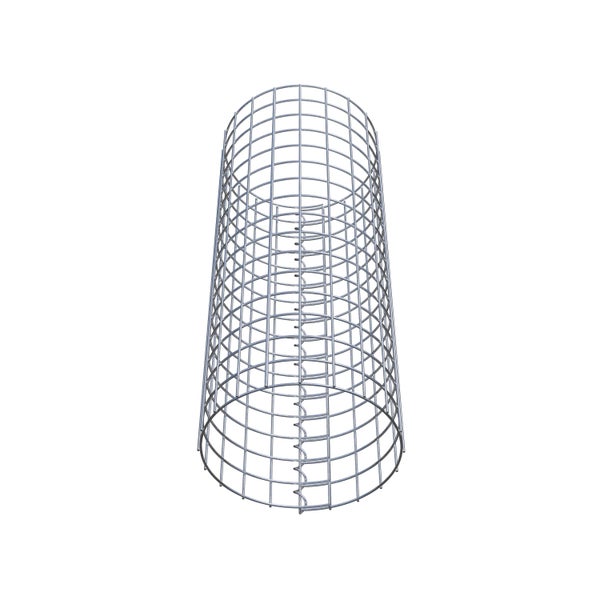 Gabionensäule Durchmesser 32 cm MW 5 x 5 cm rund - Höhe: 80 cm