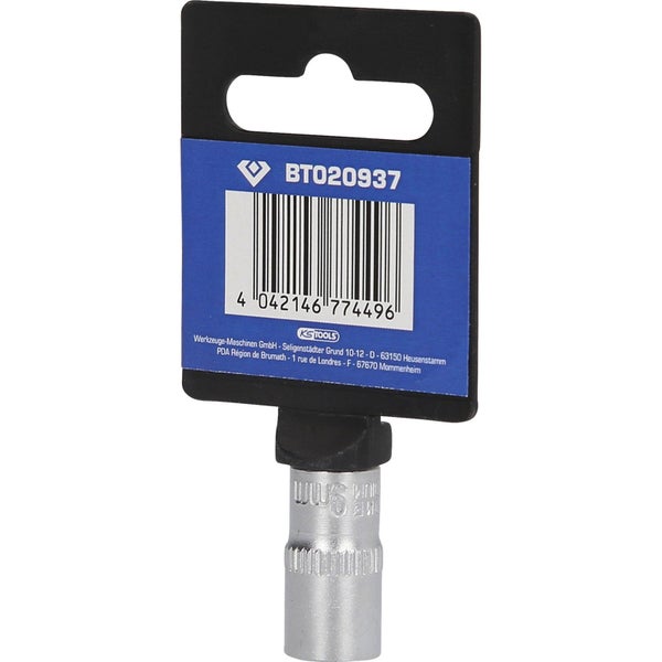 Steckschlüssel-Einsatz auf Verpackung