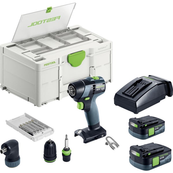 Festool TXS 12 Akku-Bohrschrauber Set im Systainer mit Zubehör