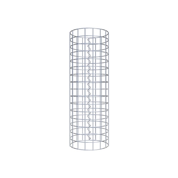 Gabionensäule Durchmesser 27 cm MW 5 x 5 cm rund - Höhe: 80 cm