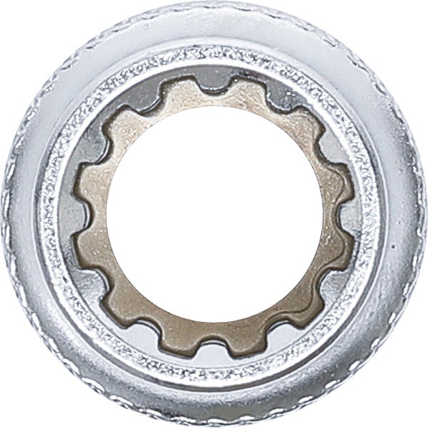 BGS Steckschlüssel-Einsatz Gear Lock Antrieb Innenvierkant 12,5 mm (1/2) SW 12 mm - 10212