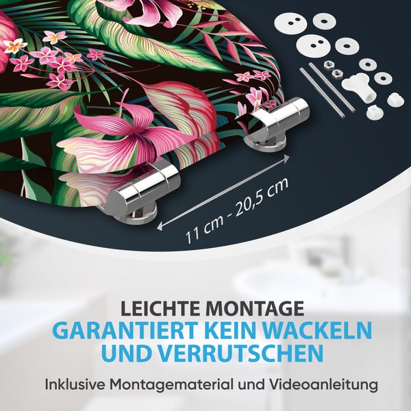 WC-Sitz mit Absenkautomatik Bali