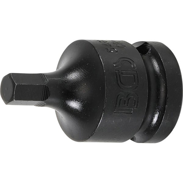 BGS Kraft-Bit-Einsatz Antrieb Innenvierkant 12,5 mm (1/2) Innensechskant 7 mm - 5485-7