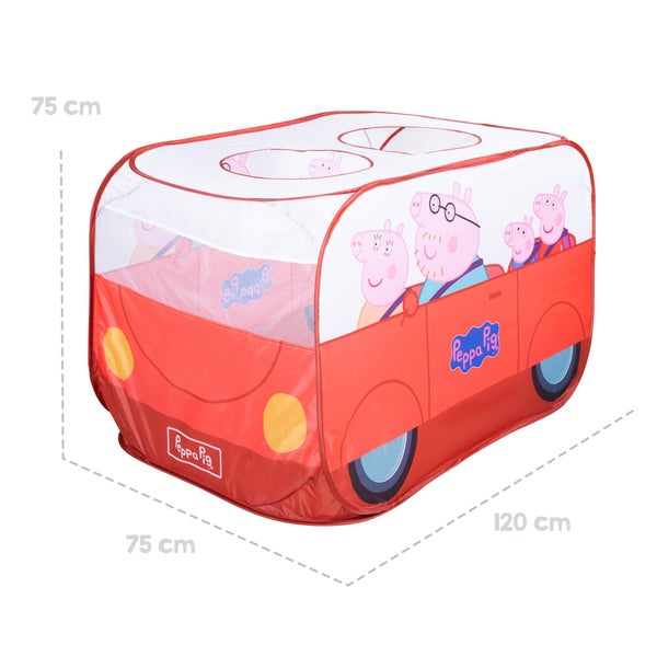 ROBA Pop Up Spielbus 'Peppa Pig' - Kinderzelt in Autoform - Für Indoor & Outdoor