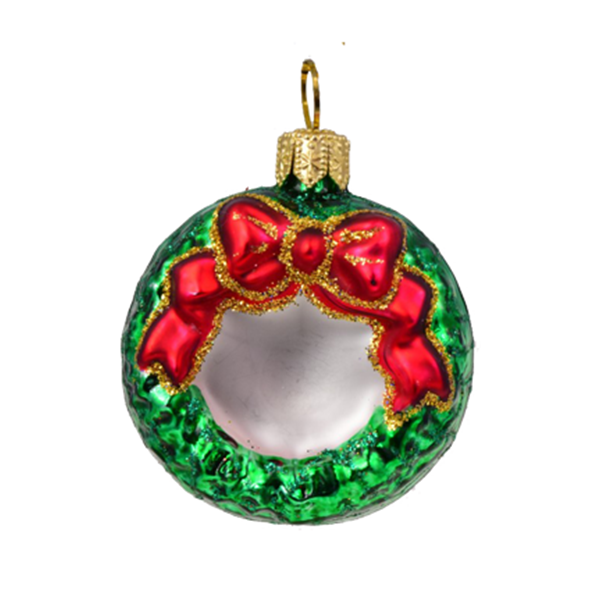 Weihnachtskranz-Weihnachtshänger Glas - Mrs Twinkle