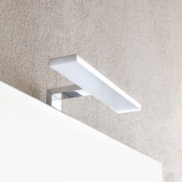 90cm, 3-teiliger Holzoptik-Möbelset, Weiss| Sole