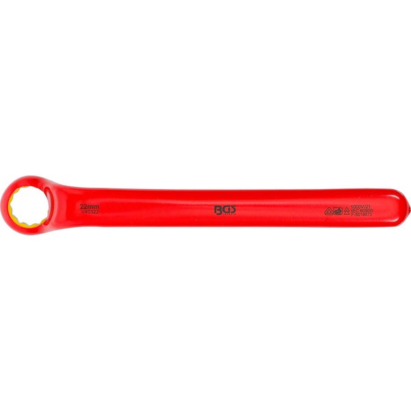 BGS VDE-Einringschlüssel tief gekröpft SW 22 mm - 72022