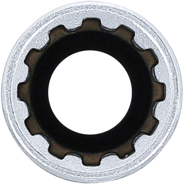 BGS Steckschlüssel-Einsatz Gear Lock tief Antrieb Innenvierkant 10 mm (3/8) SW 12 mm - 10352