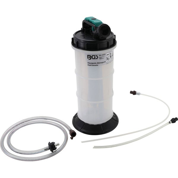Flüssigkeitsabsauggerät mit Schläuchen