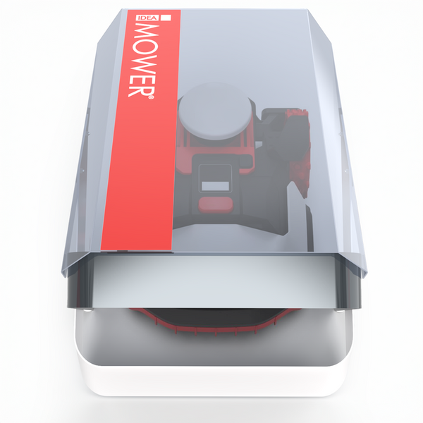 Mähroboter Garage zum Schutz des Rasenmähers