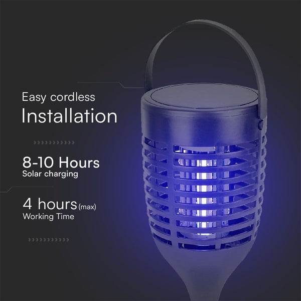 V-TAC VT-3215 - Insektenvernichter - Solar-Wanzenzapper - IP24