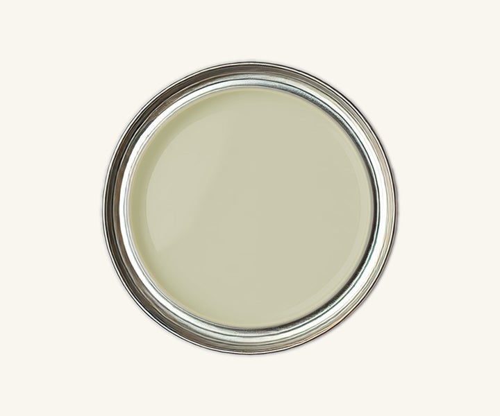 Kolorat Kreidefarbe für Möbel - ein dezentes, warmes Gelbgrün mit einem feinen Hauch von Olive - Farbton Fenchelsaat Nr. 130. Matter Kreidelack für innen - Möbellack, Möbelfarbe - Holzfarbe - Kreidefarbe für Holz